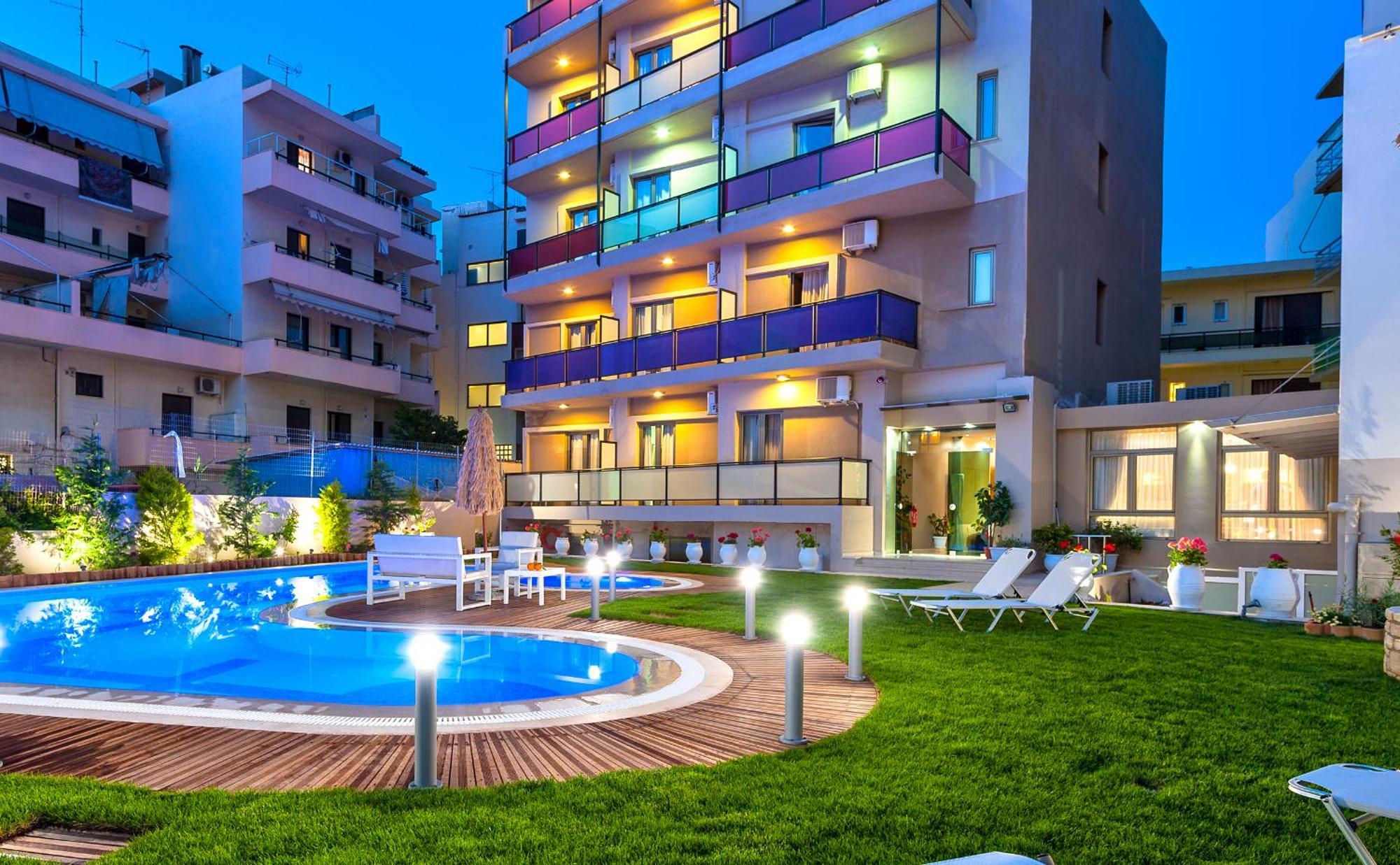 Leonidas Hotel & Apartments Rethymno  Exterior photo