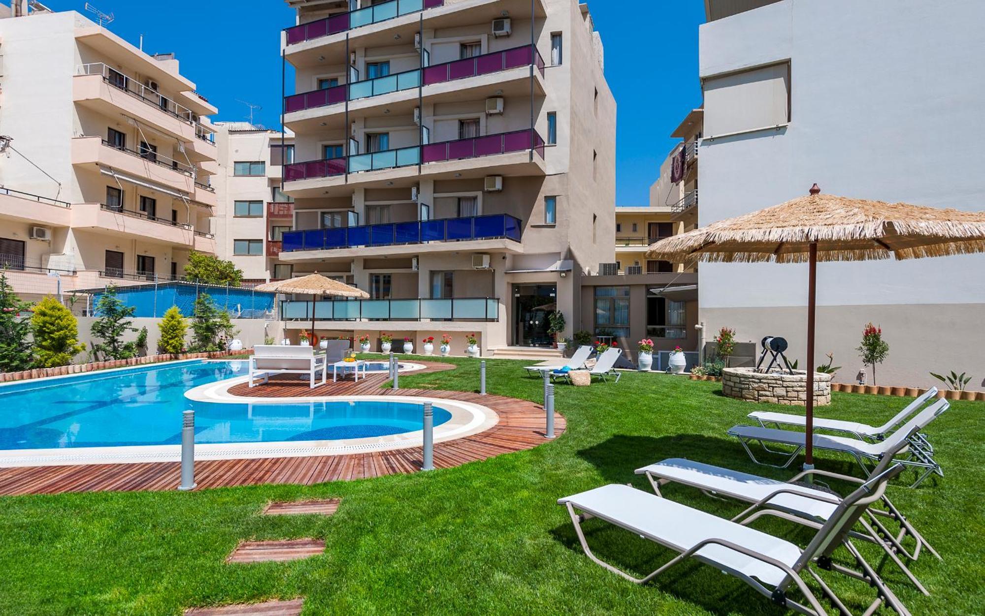 Leonidas Hotel & Apartments Rethymno  Exterior photo
