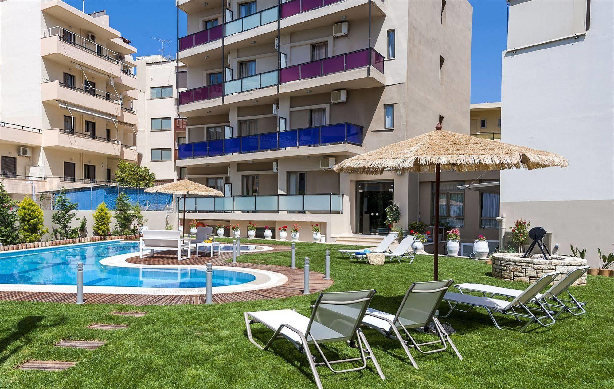 Leonidas Hotel & Apartments Rethymno  Exterior photo